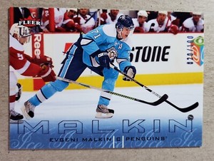2009-10 Fleer Ultra Ice Medallion Evgeni Malkin /100 Pittsburgh Penguins #116