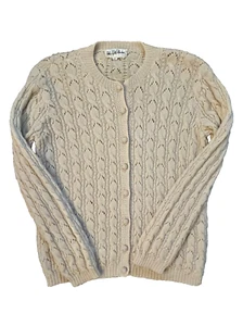 Vintage Old Lable Saks Fifth Avenue Women's Button Down Sweater Size Small - Picture 1 of 5