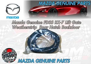 Mazda Genuine FD3S RX-7 Lift Gate Weatherstrip Rear Hatch Backdoor - Picture 1 of 5