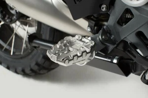SW Motech EVO Motorcycle Footrests Pegs to fit Moto Guzzi V85 TT - Picture 1 of 6