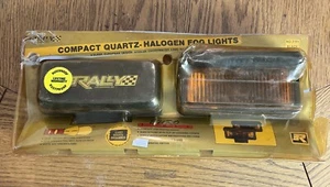 RARE NEUF VINTAGE 1988 RALLYE TWIN BROUILLARD CONDUITE QUARTZ HALOGÈNE LUMIÈRES HOT ROD, Euro - Photo 1/6