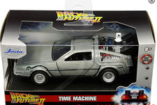 Jada Back To The Future Part ll Time Machine DMC Delorean 5 inches 1/32