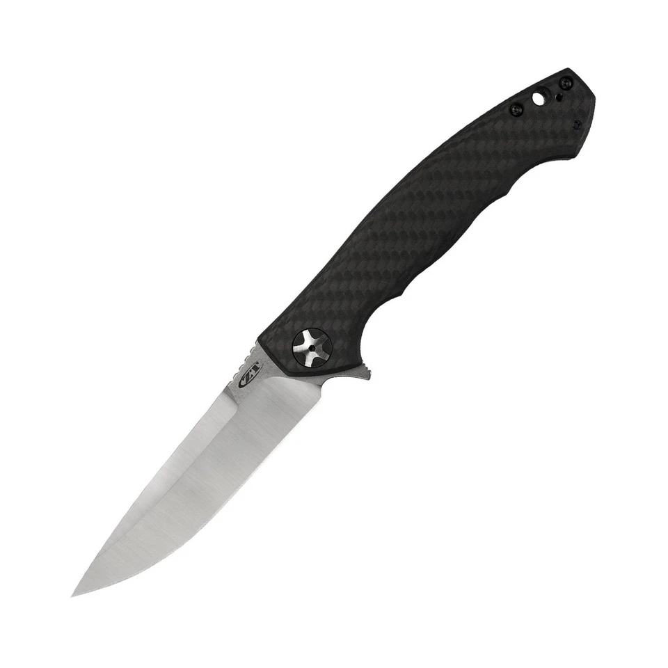Navaja de Bolsillo Zero Tolerance 0452CF; con 4.1” Doble Acabado S35VN Acero Negro Foto 1 de 4