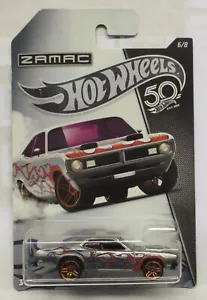 HOT WHEELS ZAMAC '71 DODGE DEMON 2018 50° ANNIVERSARIO 6/8 - Foto 1 di 2
