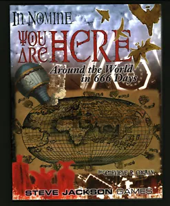 In Nomine - You Are Here - La vuelta al mundo en 666 días Steve Jackson primera impresión - Imagen 1 de 2