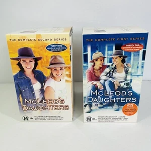 π McLeods Daughters Season 1 & 2 VHS Episodes 1-44 , 10 video tapes M15+ series - Picture 1 of 6