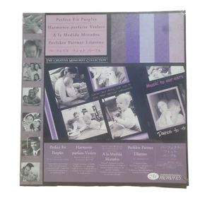 Creative Memories PERFEKTE PASSFORM lila 12"" Fotomontagepapier 5 Drucke 10 Blatt - Bild 1 von 3