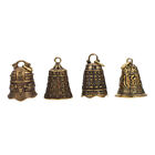 Vintage Messingglocke Kürbis Anhänger hängendes Dekor indischer Schmuck