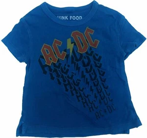 ACDC AC/DC Rock Band Blue Boys Toddler T-Shirt - Picture 1 of 3