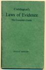 "Coddington's Laws Of Evidence" The Costable's Guide - Police Review 1962