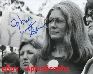 GLORIA STEINEM... Legendary Activist (Ms. Magazine) SIGNED - Picture 1 of 1