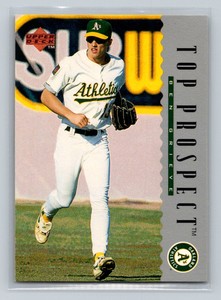 Ben Grieve 1995 Upper Deck  Top Prospect #3  TP Oakland Athletics