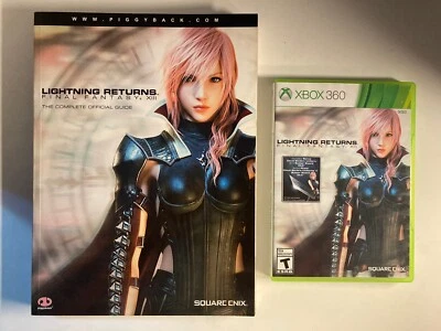 Lightning Returns Final Fantasy XIII - Xbox 360 - Complete CIB & Game Guide - Image 1 of 4