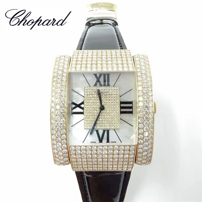 Reloj grande NYJEWEL Chopard La Strada oro amarillo 18k diamante madre perla Foto 1 de 4
