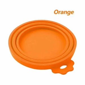 Silicone Pet Food Can Cover Lid Reusable Dog Cat Tin Storage Cap Top - Picture 1 of 26