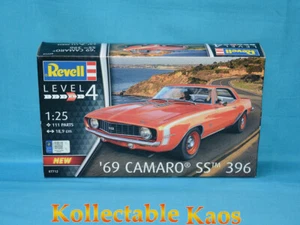 1:25 Revell – 69 Camaro SS 396 Level 4 - Model Kit #07712 - Picture 1 of 2