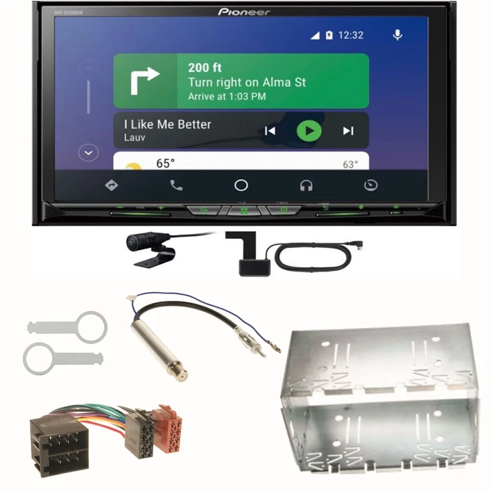 Pioneer AVH-Z9200DAB Android Auto USB Einbauset für Golf 4 Passat 3B 3BG Lupo - Bild 1 von 1