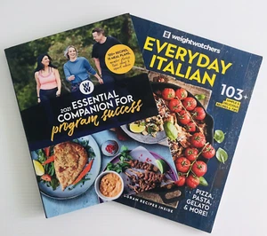 Weight Watchers Cookbook Bundle x 2: Essential companion 2021 + Everyday Italian - Picture 1 of 22