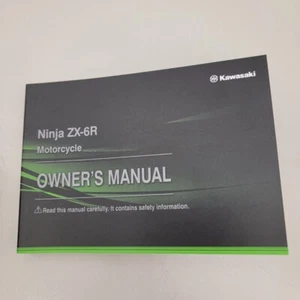 OEM KAWASAKI NINJA ZX6R 2019-2023 Owner's Manual PRINTED 2021 99803-0360/0324 - Picture 1 of 3
