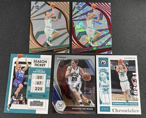 Gordon Hayward 5 card lot, chronicles, prizm, revolution, contenders, A72 - Picture 1 of 2