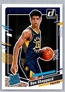 2023-24 Panini Donruss Rated Rookie Ben Sheppard RC #246 2 Lot - Picture 1 of 4