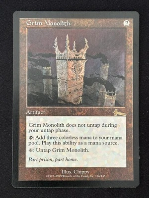 1x MTG Grim Monolith - Urza's Legacy (ULG) #126 - Magic the Gathering - Image 1 of 2