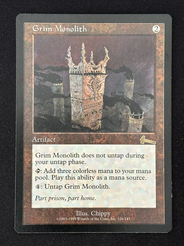 1x MTG Grim Monolith - Urza's Legacy (ULG) #126 - Magic the Gathering - Image 1 of 2