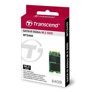 Transcend 64GB M.2 2242 SATA MLC TS64GMTS400S - Bild 1 von 1