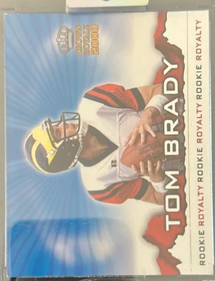 Pacific Crown Royale Rookie Royalty #2 2000 Tom Brady Foto 1 de 2