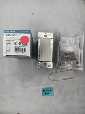 Lutron RadioRa2 RRD-2ANF-LA RA Interruptor Luz Almendra Foto 1 de 4