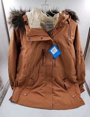 NEW Columbia Payton Pass II Interchange Jacket Women's Size XL - Brown (#H2-A7) - Image 1 of 4