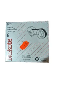 Nukote 86TL Universal Tackless Dry Lift Off Tape Correcting IBM 1361195- 6 pack - Picture 1 of 5