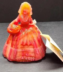 Boyd Glass Colonial Lady Indian Orange Leona WT (1978-1983) - Picture 1 of 1