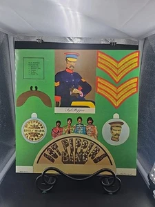 The Beatles Sgt Pepper cutout insert EX ***NO RECORD, OR SLEEVE. INSERT ONLY**** - Picture 1 of 3