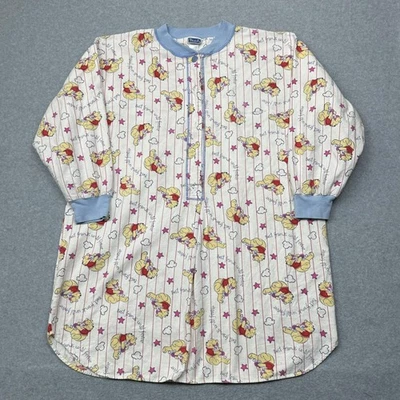 复古小熊维尼睡衣女式 3XL 睡衣睡衣迪士尼 90 年代 — 第 1/4 张图片