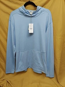 Cabelas Hoodie Herren Large leichter Kapuzenpullover Placid Blue  - Bild 1 von 11