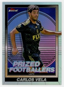 2022 Finest MLS #PF-2 Carlos Vela Prized Footballers - Picture 1 of 2