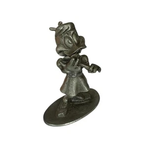 Vintage Winnie Woodpecker Pewter Figurine 1980 Walt Disney Productions - Picture 1 of 7