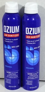 2 pack - Ozium Air Sanitizer/Freshener Dispenser, Original 8oz - Picture 1 of 7