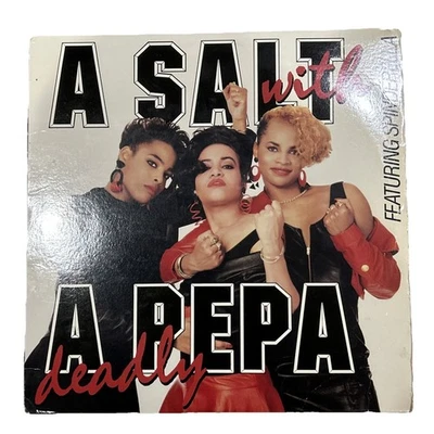 Salt 'N' Pepa ¨A Salt With A Deadly Pepa¨ LP/Vinyl 1988 Pressing Foto 1 de 4