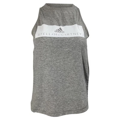 Camiseta sin mangas Stella Mccartney X Adidas en algodón para mujer gris Xs Foto 1 de 4