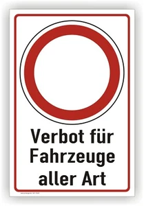 Señal de advertencia -PROHIBICIONES PARA VEHÍCULOS DE TODO TIPO Señal de funcionamiento- Señal de advertencia P0291 - Imagen 1 de 3