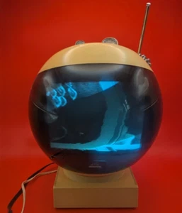 RARE Vintage JVC Model 3240 Videosphere Television Space Age Helmet TV - Picture 1 of 11