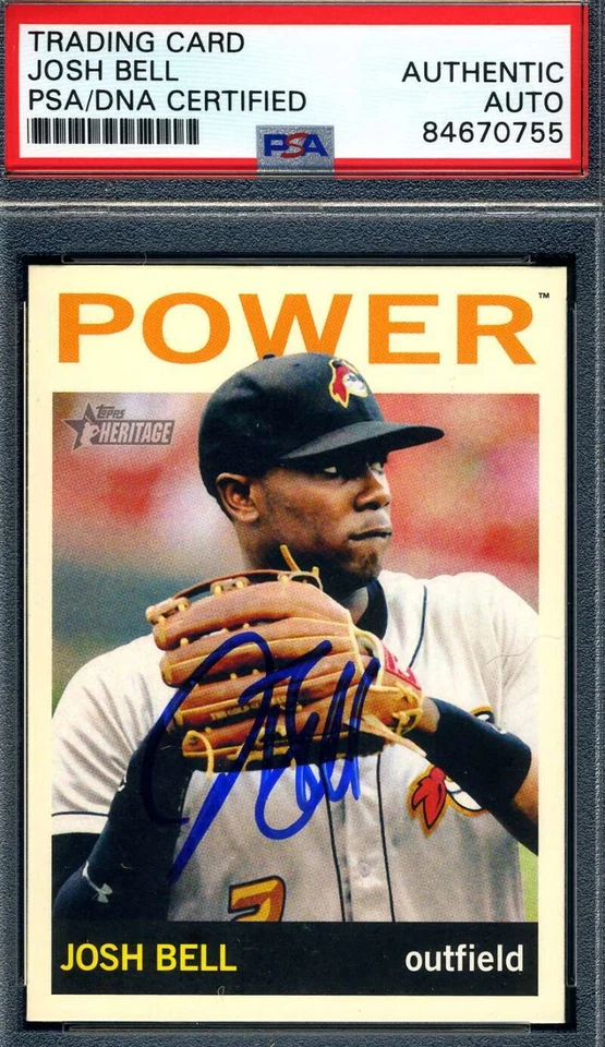 Josh Bell PSA DNA Signed 2013 Topps Rookie Autograph - Image 1 of 1
