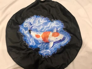Spare Tire Wheel Cover Koi Fish Auto Accessories for Jeep suv trailer camper - Picture 1 of 3