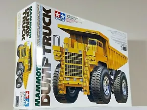 Open Box Rare New Tamiya 58268 R/C 1/20 Mammoth Tipper Dump Bed Truck 4WD Belaz - Picture 1 of 12