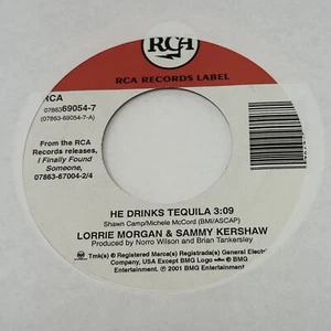 Sammy Kershaw & Lorrie Morgan – He Drinks Tequila / I Finally Found Someone - Bild 1 von 2