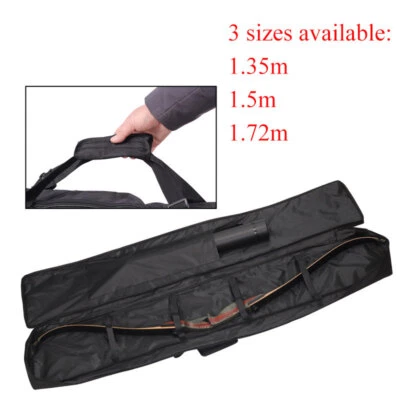 1.72M Archery Recurve Bow Bag Takedown Carry Case Hand Target Shoulder Hunt Case - Image 1 of 4