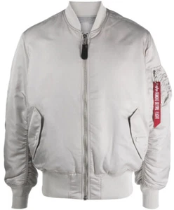 ALPHA INDUSTRIES MA-1 REVERSIBLE BOMBER JACKET GIUBBOTTO UOMO GIACCA 100101666 - Imagen 1 de 5