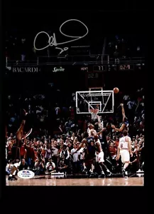 Allan Houston Signed 8x10 Photo New York Knicks Image #5 PSA COA - Picture 1 of 2